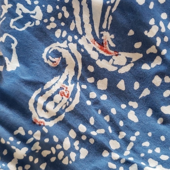 DR2 Blue Paisley Sleeveless Dress - Picture 5 of 7